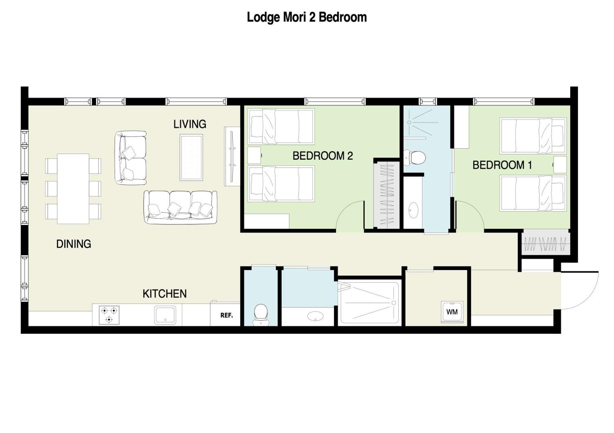 Ōmagari Lodge Mori Apartments מראה חיצוני תמונה