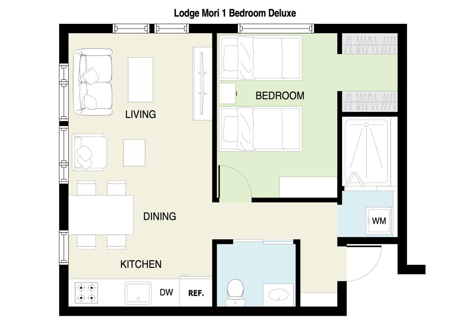 Ōmagari Lodge Mori Apartments מראה חיצוני תמונה