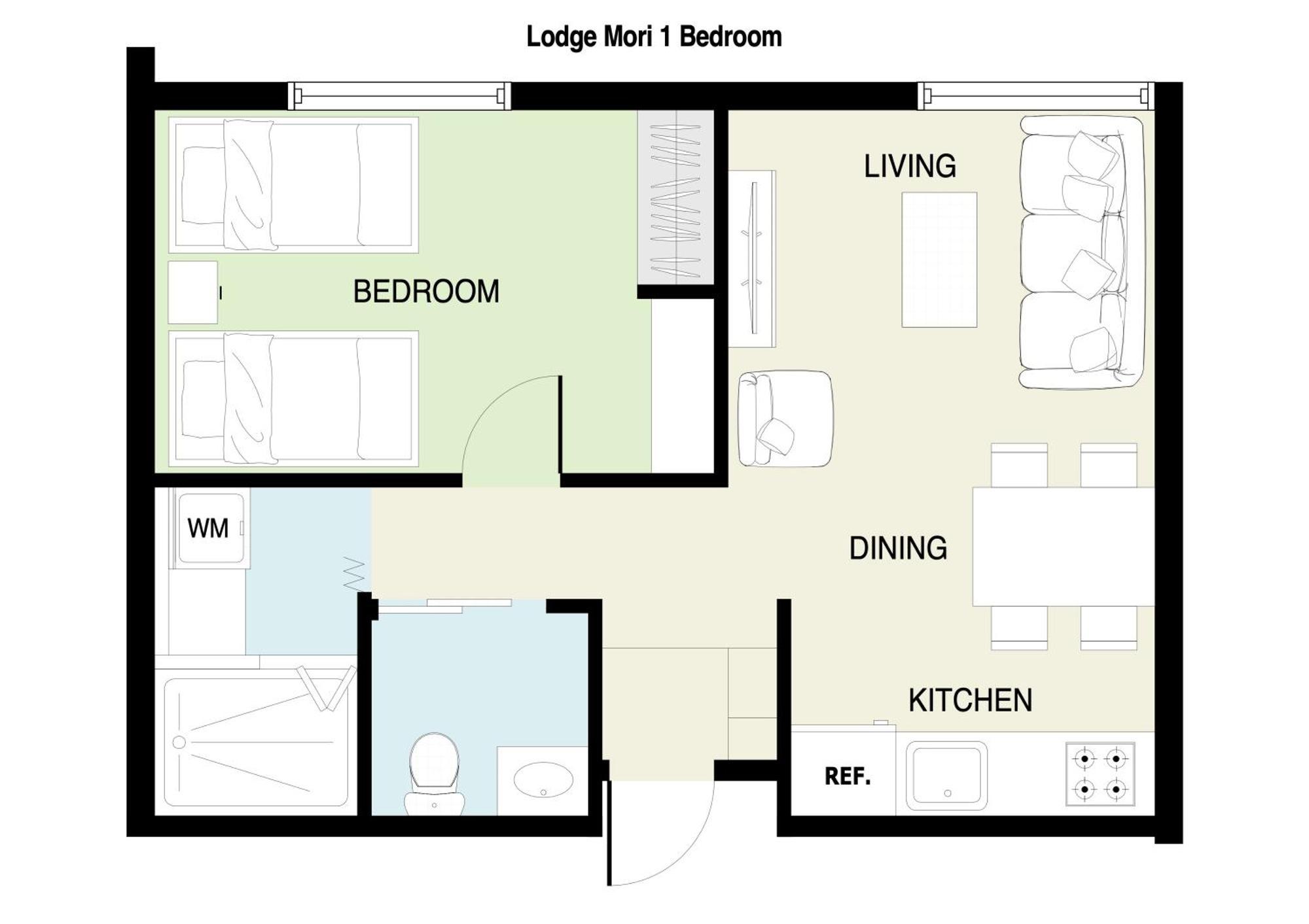 Ōmagari Lodge Mori Apartments מראה חיצוני תמונה